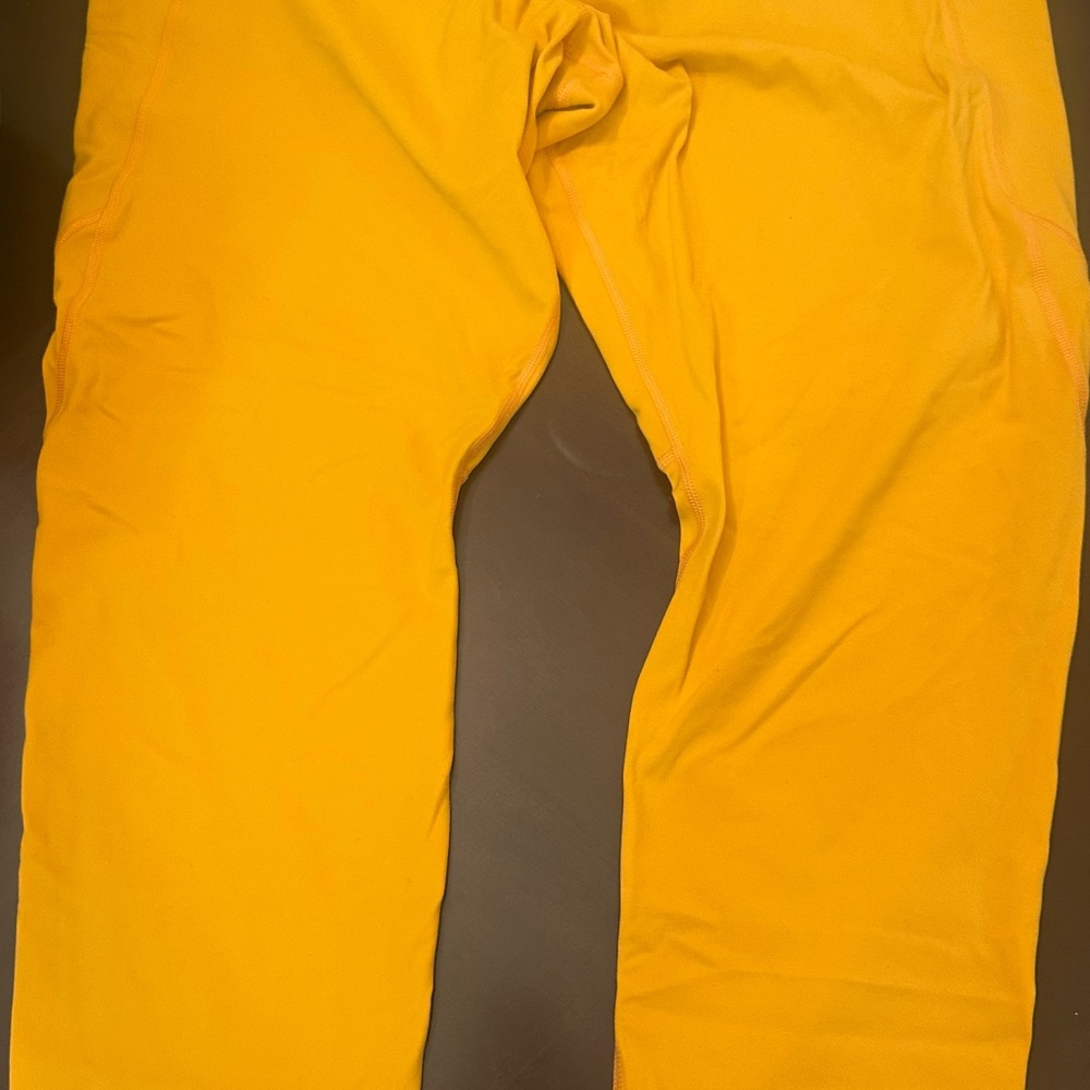 New! Athleta! Bright Orange Athletic Leggings 2X